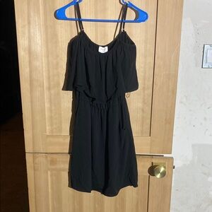 Elegant Black Women's Dress